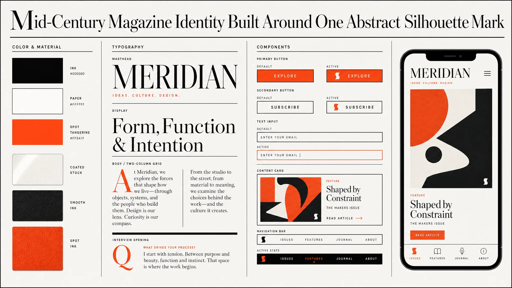 Art Paul Magazine Program design system