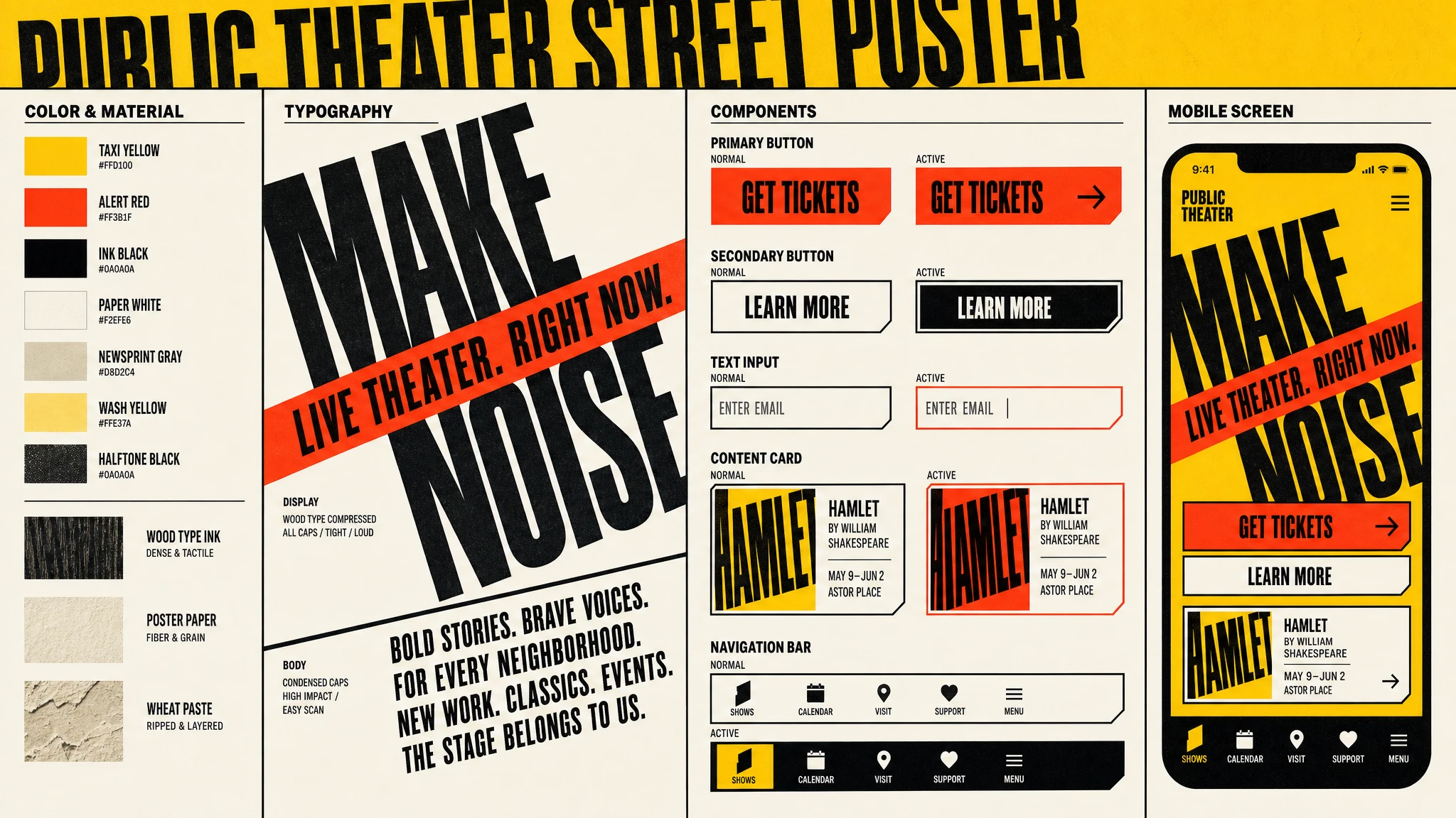 Scher Street Typography design system