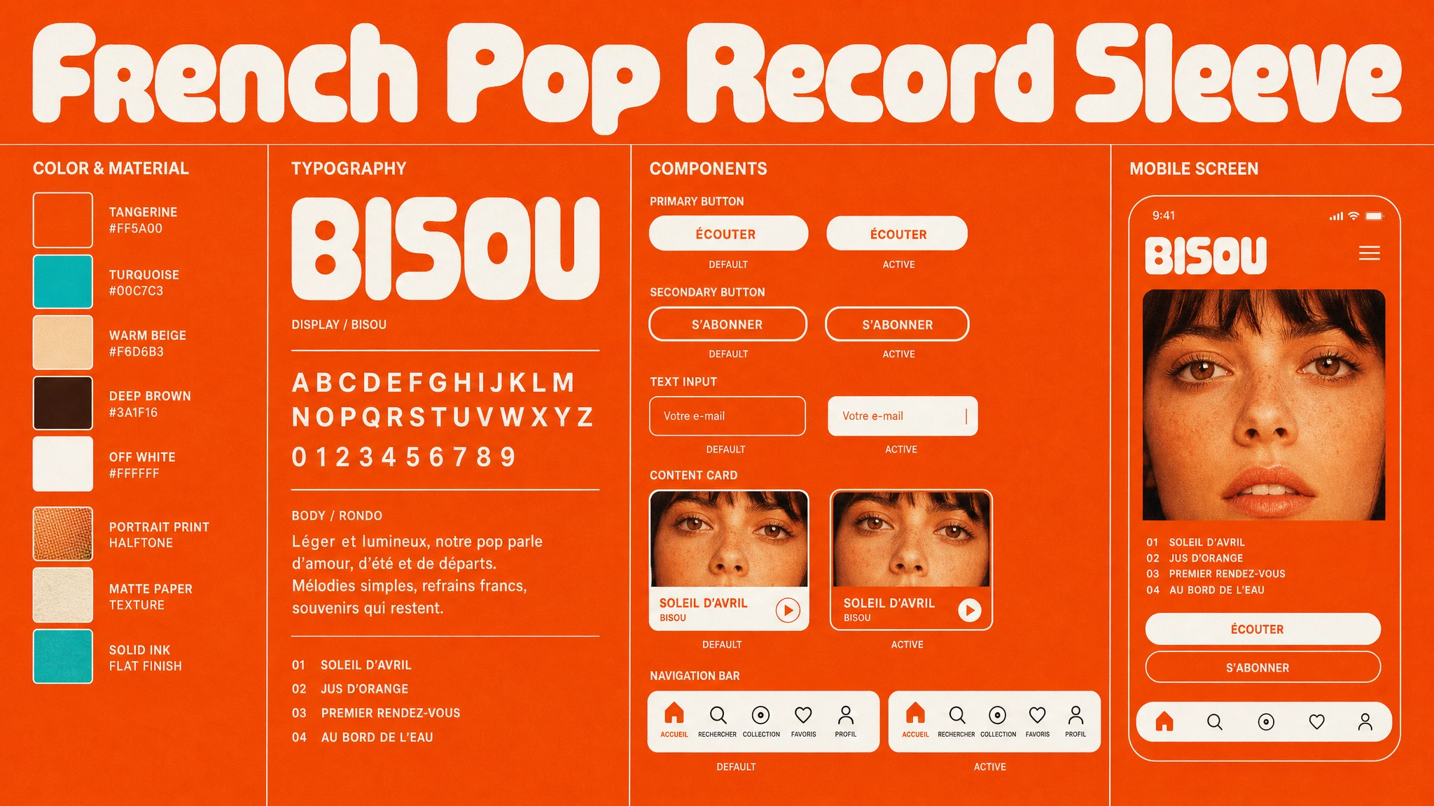 Yeye Pop Sleeve design system