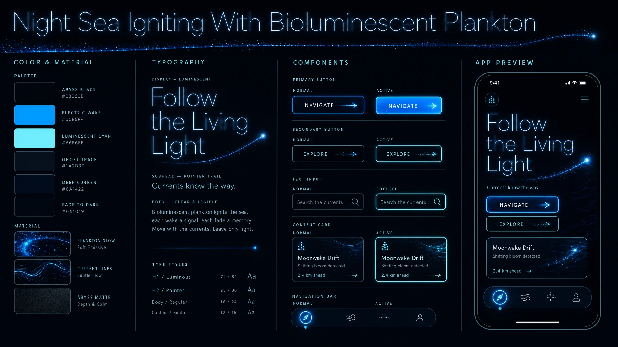 Plankton Wake Stars design system